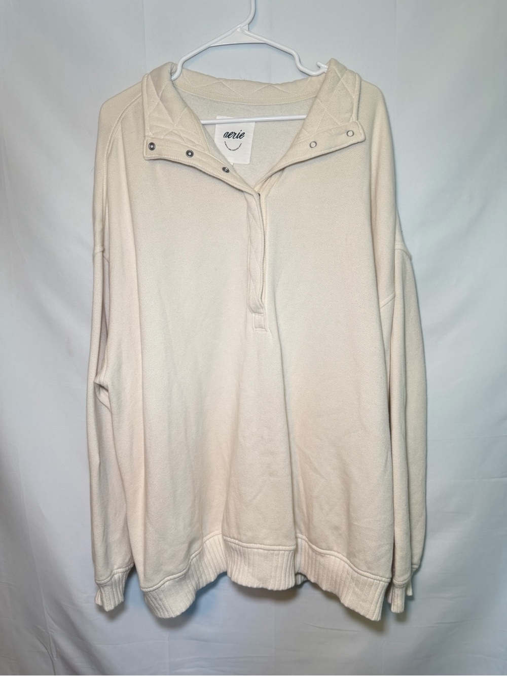 Aerie Oh Snap Pullover Sweatshirt